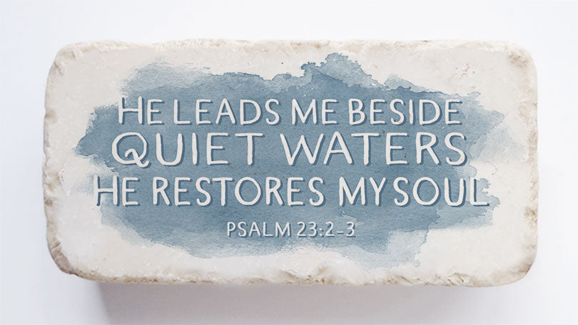 Psalm 23:2-3 - Half