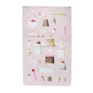 Cakes Tea Towel