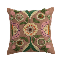 Load image into Gallery viewer, 18&quot; Indoor/Outdoor Embroidered Pillow
