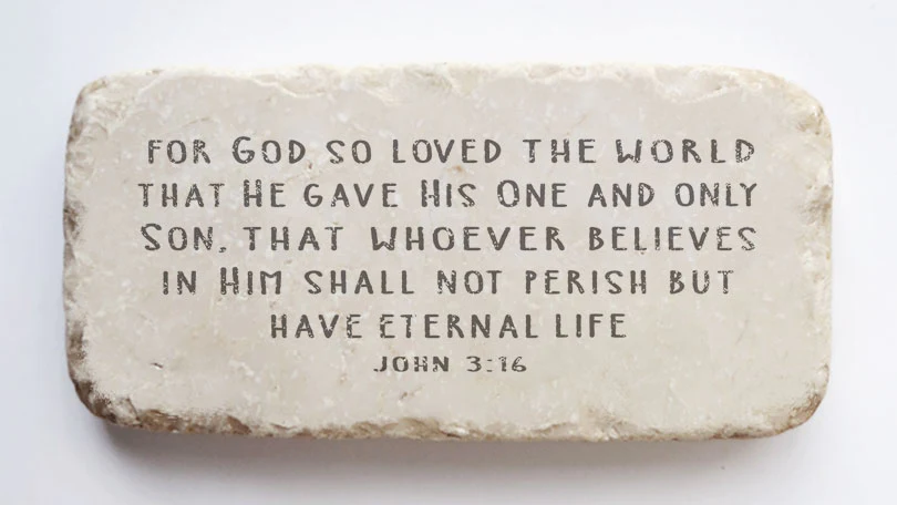 John 3:16 - Half