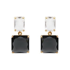 Noel Black Earrings